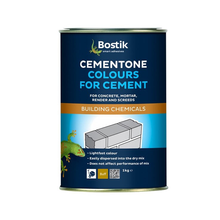 Bostik No 1 Powder Cement Colour Buff 1Kg